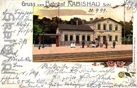Rebiszów na starej pocztówce