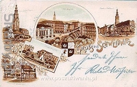Świdnica na starej pocztówce
