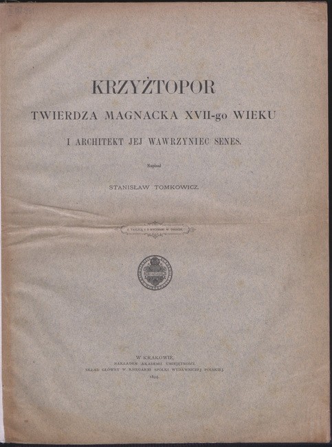 Krzyżtopór - twierdza magnacka z XVII w.